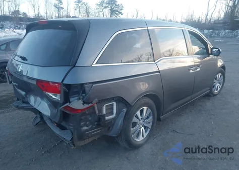 2017 Honda Odyssey Ex-L z USA, uszkodzony, nr VIN 5FNRL5H62HB018422